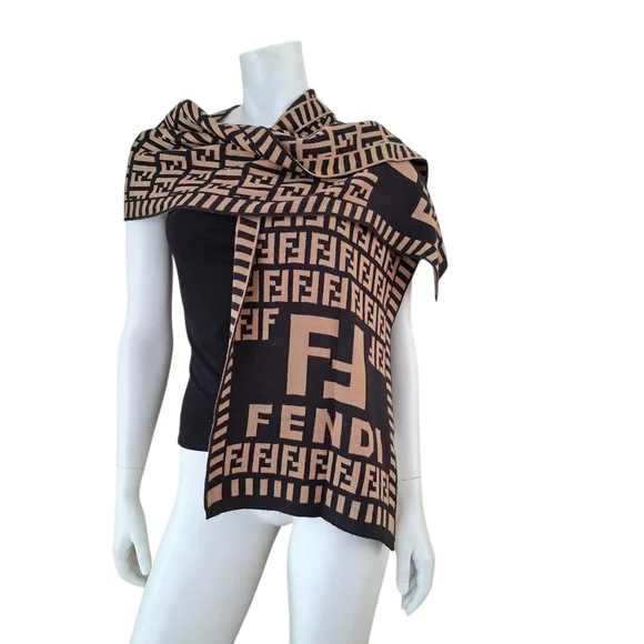 Fendi Scarf 68"X13.5" - Picture 2 of 8
